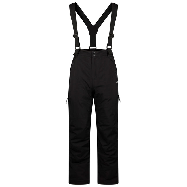 Black - Front - Trespass Mens Shaun Ski Trousers