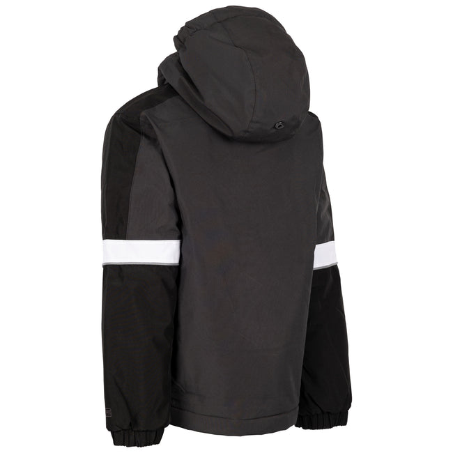 Dark Grey - Back - Trespass Boys Kingsley Ski Jacket