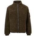 Dark Vine - Front - Trespass Mens Edwalton AT300 Fleece Jacket