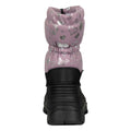Mauve - Side - Trespass Childrens-Kids Bora Snow Boots