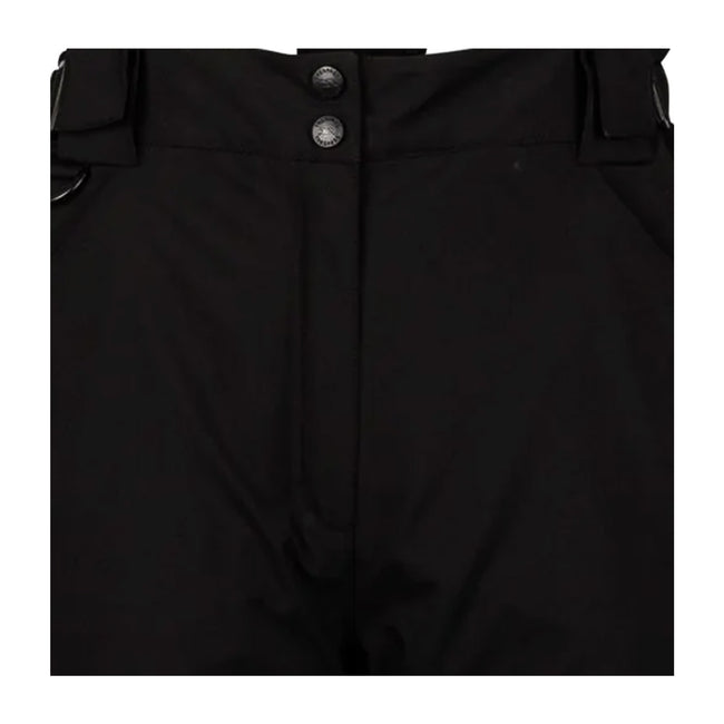 Black - Side - Trespass Womens-Ladies Jayne Ski Trousers