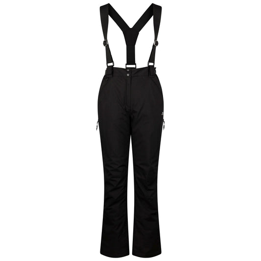 Black - Front - Trespass Womens-Ladies Jayne Ski Trousers
