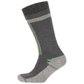 Navy-Flint - Lifestyle - Trespass Unisex Adult Winski Ski Socks (Pack of 2)