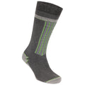 Navy-Flint - Pack Shot - Trespass Unisex Adult Winski Ski Socks (Pack of 2)