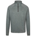 Green Willow Marl - Front - Trespass Mens Valin Long-Sleeved Top