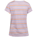 White-Multicoloured - Back - Trespass Womens-Ladies Michaela Striped T-Shirt