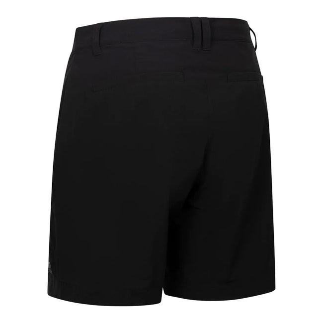 Black - Back - Trespass Womens-Ladies Montrose Shorts