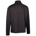 Black - Back - Trespass Mens Frimley Marl AT200 Fleece Jacket