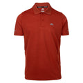 Burnt Sienna Marl - Front - Trespass Mens Mckay Active Polo Shirt