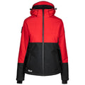 Red - Front - Trespass Womens-Ladies Jaclyn DLX Ski Jacket
