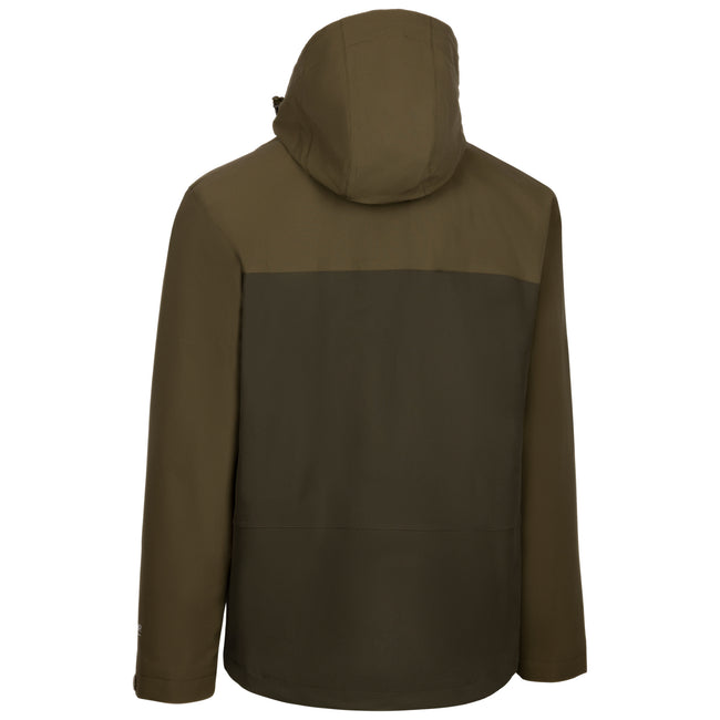 Marshland - Back - Trespass Mens Fahamore Waterproof Jacket