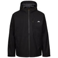 Black - Front - Trespass Mens Ferryhill Waterproof Jacket