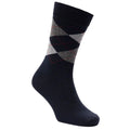 Navy-Black - Back - Trespass Mens Paden Socks (Pack of 5)
