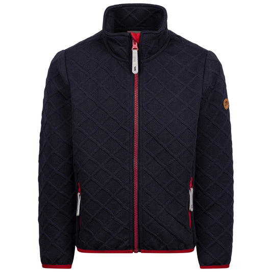 Navy - Front - Trespass Childrens-Kids Melton AT300 Fleece