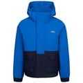 Blue - Front - Trespass Boys Zeppe TP50 Waterproof Jacket