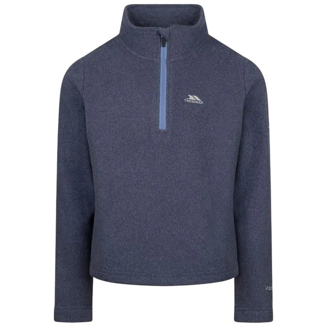 Blue Tone - Front - Trespass Childrens-Kids Nollan Microfleece AT200 Fleece