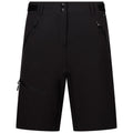 Black - Front - Trespass Womens-Ladies Jocelyn DLX Cargo Shorts