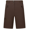 Peat - Front - Trespass Womens-Ladies Jocelyn DLX Cargo Shorts
