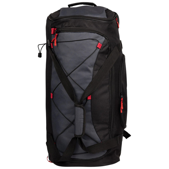 Black - Back - Trespass Fero 100L Wheeled Duffel Bag