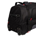 Black - Side - Trespass Fero 100L Wheeled Duffel Bag
