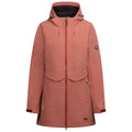 Burnt Sienna Marl - Front - Trespass Womens-Ladies Aylmer Soft Shell Jacket