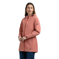 Burnt Sienna Marl - Side - Trespass Womens-Ladies Aylmer Soft Shell Jacket