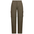 Herb - Front - Trespass Womens-Ladies Krystyna Hiking Trousers