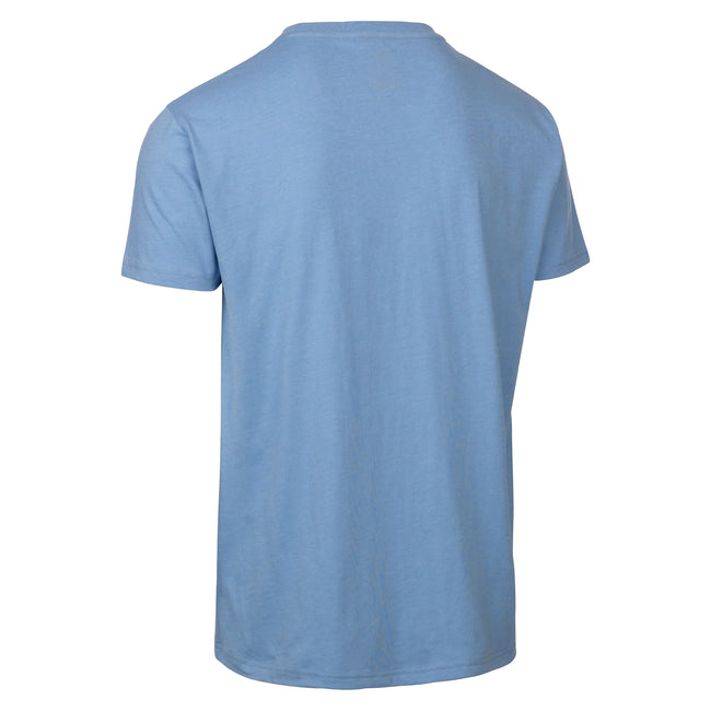 Cornflower Marl - Back - Trespass Mens Printed Casual T-Shirt