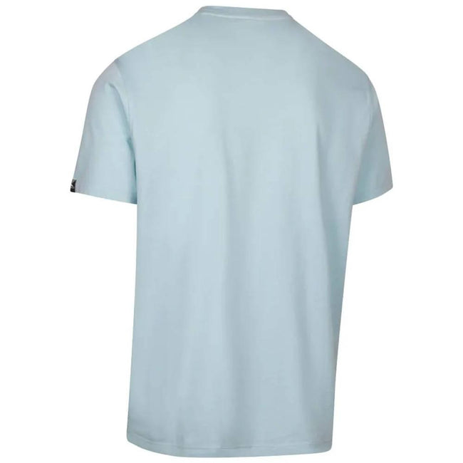 Seafoam Marl - Back - Trespass Mens Thelon Printed Casual T-Shirt