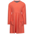 Soft Orange - Front - Trespass Girls Morra Dress