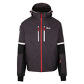 Dark Grey - Front - Trespass Mens Mackle DLX Ski Jacket