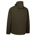 Dark Vine - Back - Trespass Mens Hubbard Soft Shell Jacket