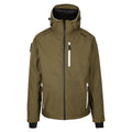 Dark Olive - Front - Trespass Mens Graham DLX Ski Jacket