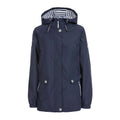 Navy - Front - Trespass Womens-Ladies Flourish Waterproof Jacket