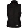 Black Marl - Front - Trespass Womens-Ladies Mereb TP50 Softshell Lightweight Gilet
