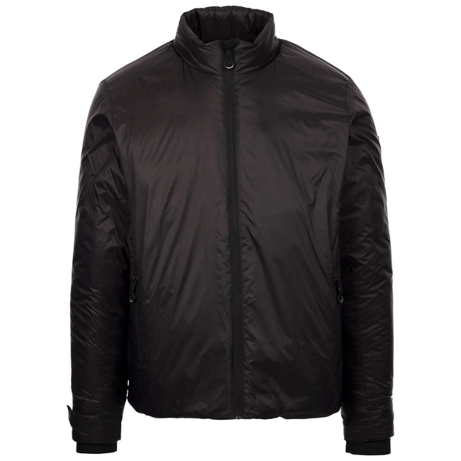 Black - Front - Trespass Mens Daggons Padded Jacket