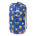Blue-Multicoloured - Lifestyle - Trespass Childrens-Kids Animal Print 2 Season Sleeping Bag