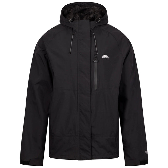 Black - Front - Trespass Mens Fallahill Jacket