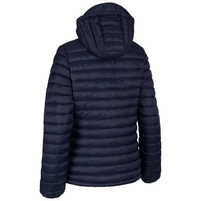 Navy - Back - Trespass Womens-Ladies Lenka B Padded Jacket