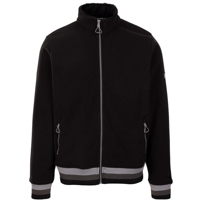 Black - Front - Trespass Mens Elford AT300 Fleece Top