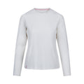 White - Front - Trespass Womens-Ladies Anneliese Long-Sleeved Top