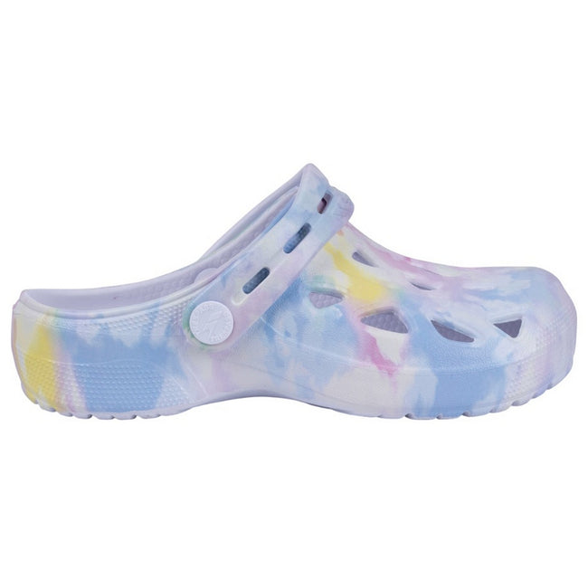 Marshmallow - Side - Trespass Childrens-Kids Madison Printed Sandals
