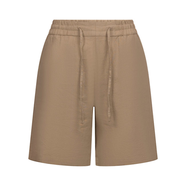 Dark Mushroom - Front - Trespass Womens-Ladies Reenie Casual Shorts
