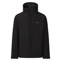 Black - Front - Trespass Mens Frederic 3 in 1 Raincoat