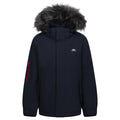 Navy - Front - Trespass Boys Braddan Padded Raincoat