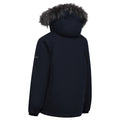 Navy - Back - Trespass Boys Braddan Padded Raincoat
