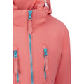 Soft Orange - Side - Trespass Girls Marybank Raincoat