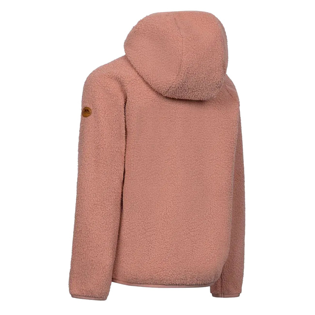 Mid Rose - Back - Trespass Childrens-Kids Minally Fleece Jacket