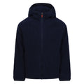 Navy - Front - Trespass Childrens-Kids Minally Fleece Jacket