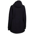 Black - Back - Trespass Womens-Ladies Priya Long Length Soft Shell Jacket
